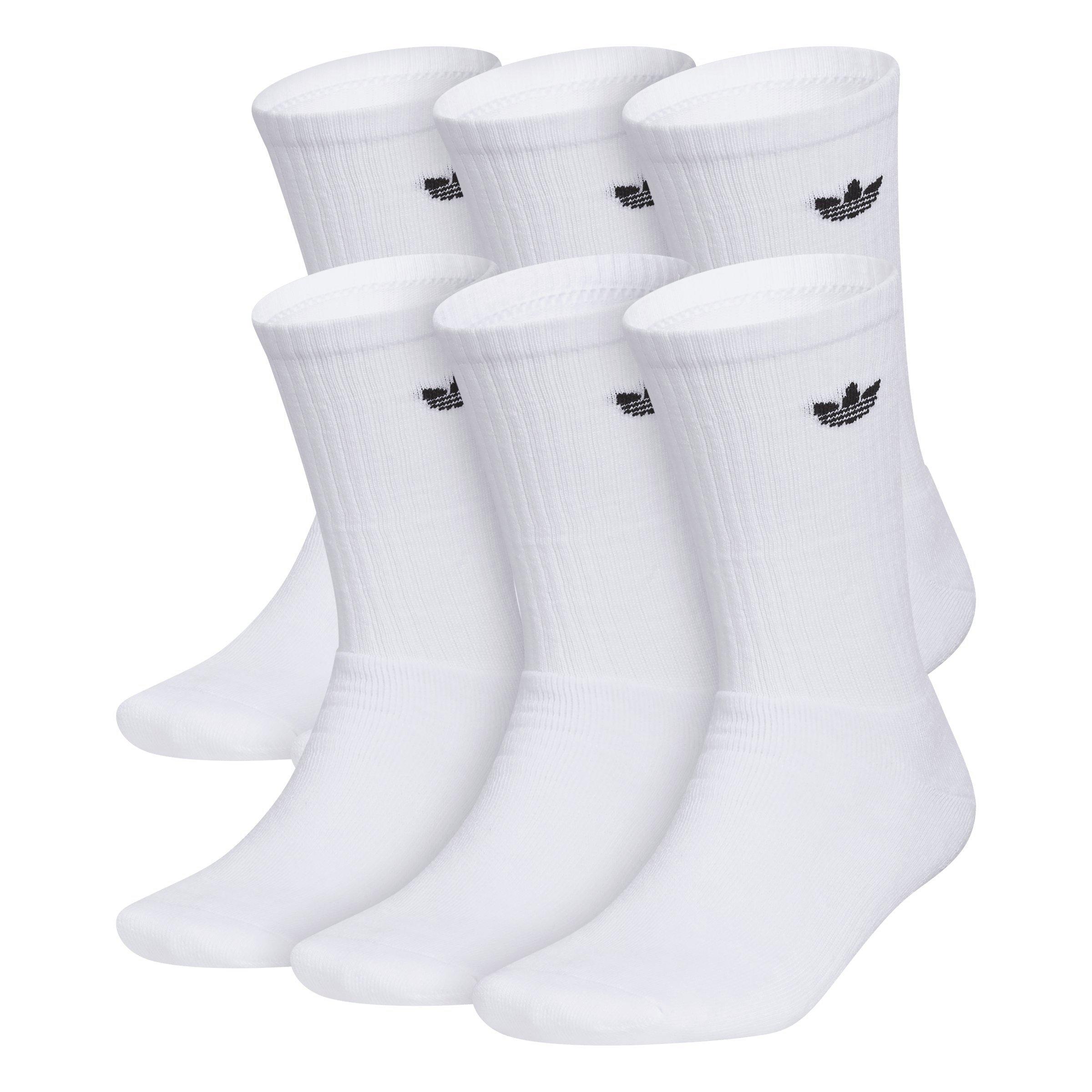 adidas Originals Trefoil 2.0 Large Crew Socks (6 Pack)
